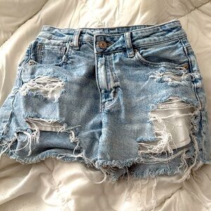 American Eagle Distressed Shorts
